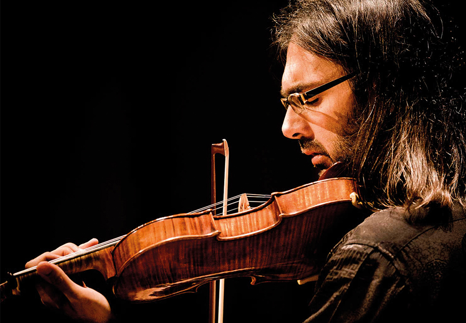 Photo of the violinist Leonidas Kavakos
