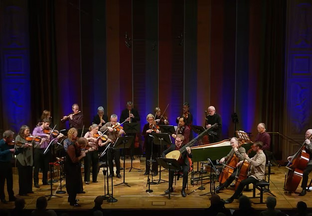 Samling av musiker.