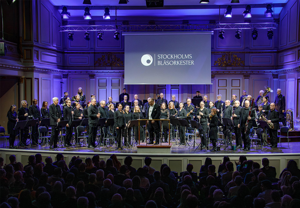 Stor orkester. Fotografi.