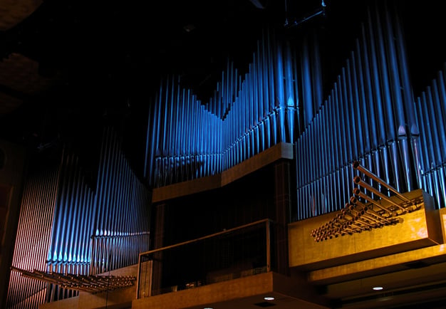 Orgel. Fotografi.