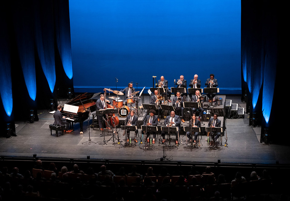 Stor orkester. Fotografi.