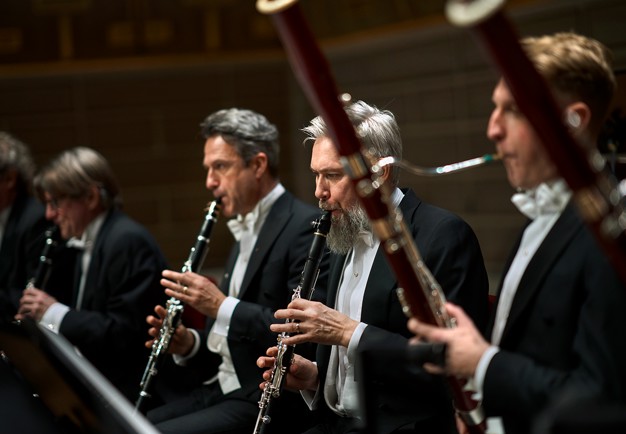 clarinet close up. Photo.