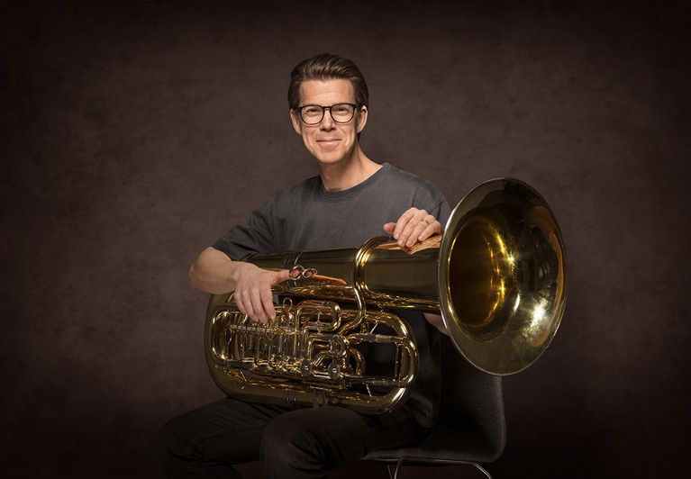 Portrait of Karl-Johan Elf. Photo.