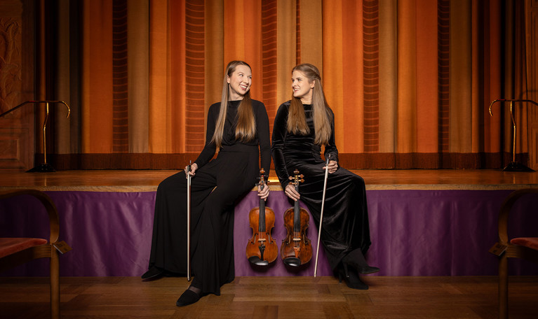 Musiker med instrument. Fotografi