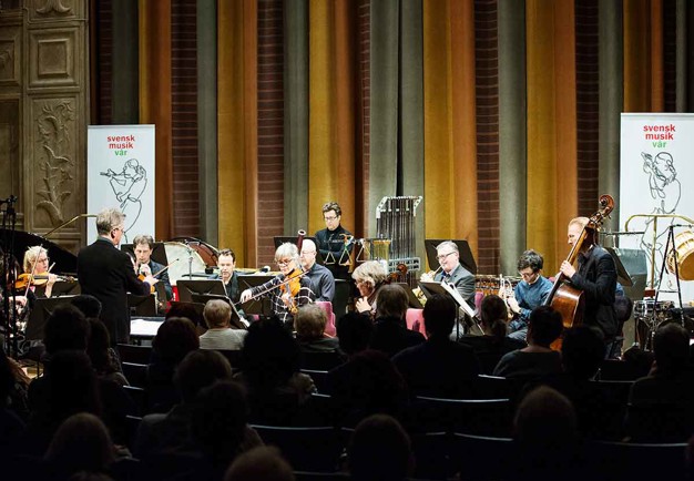 Gruppbild från konserttillfälle.