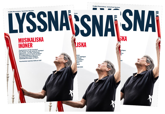 Omslag till magasinet Lyssna