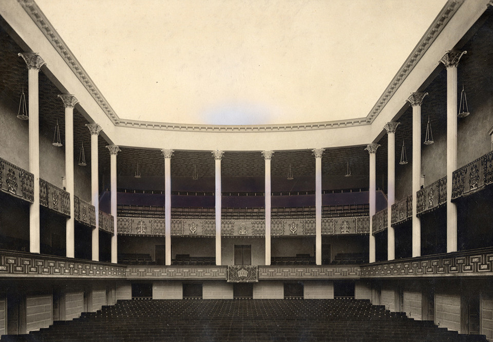 Stora salen 1926. Fotografi.