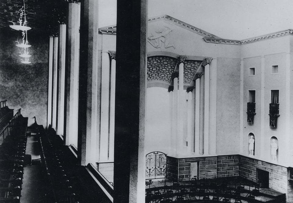 Stora salen 1926. Fotografi