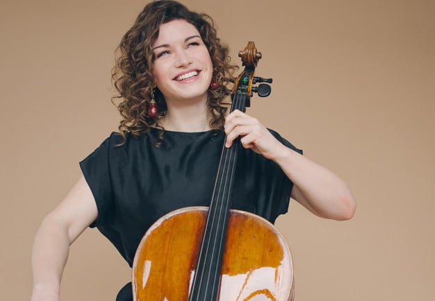 Närbild på kvinna. Fotografi.