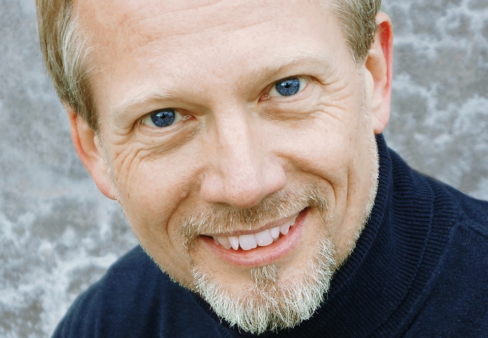Närbild på Lars David.