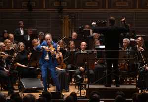 Man conducting. Photo