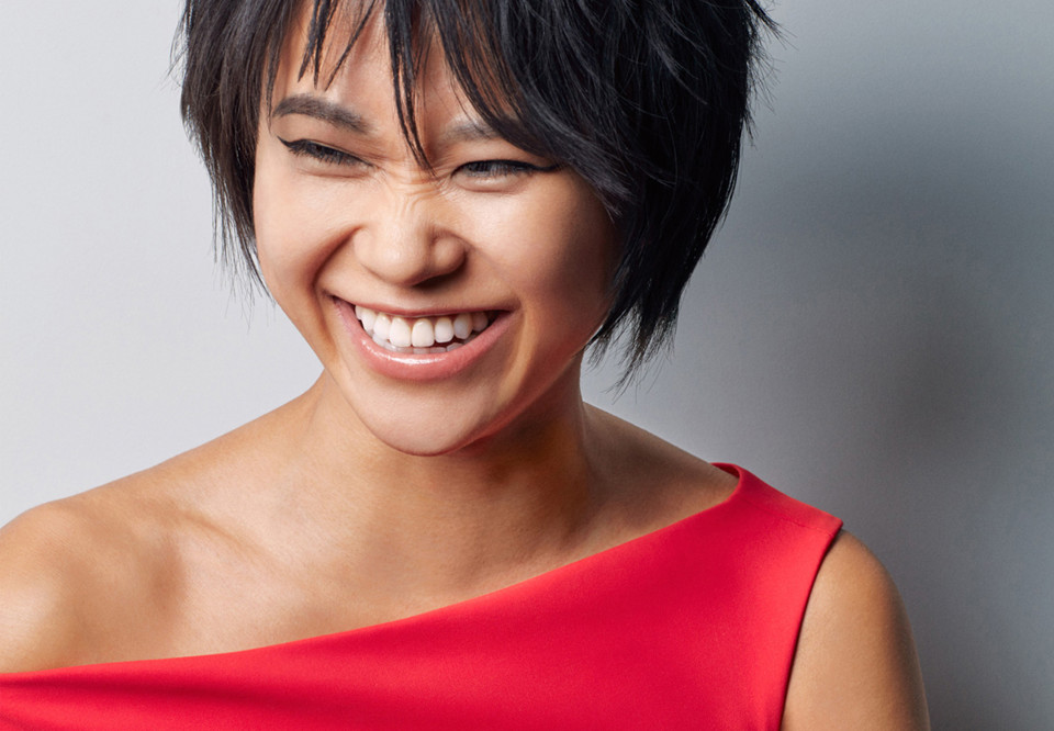 Photo of the pianist Yuja Wang