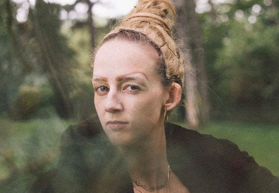 Porträtt av Agnes, närbild